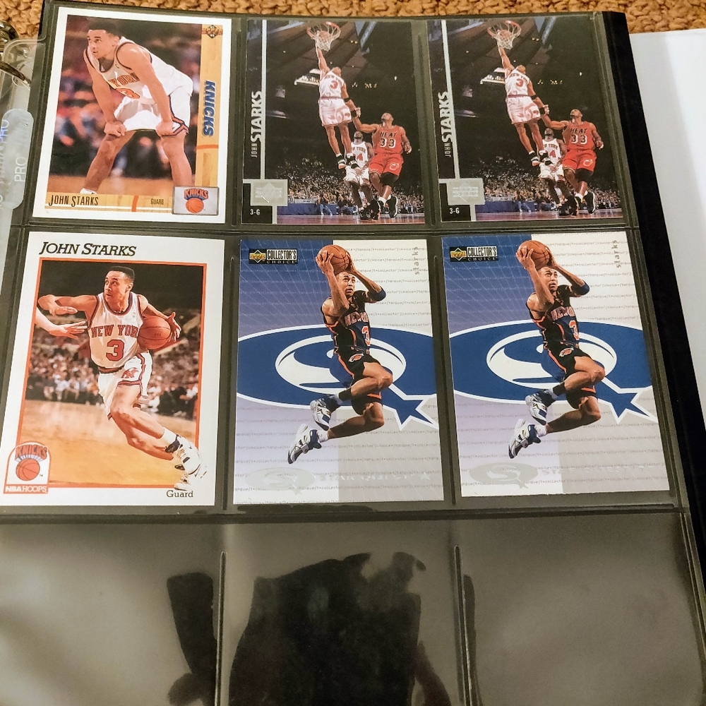 Lot of 10 John Starks/NBA Coaches Cards